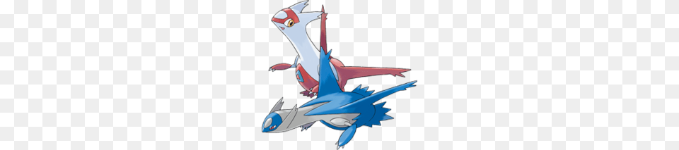 Latias And Latios, Aircraft, Airplane, Transportation, Vehicle Png Image