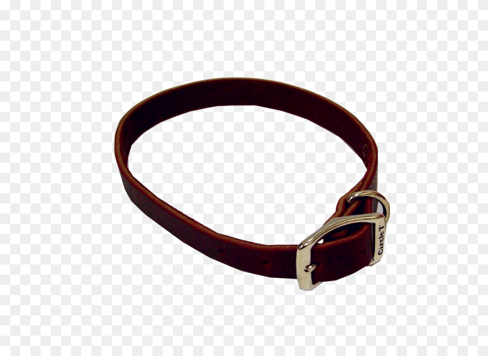 Latigo Leather Dog Collar, Accessories, Belt, Buckle, Bracelet Png Image