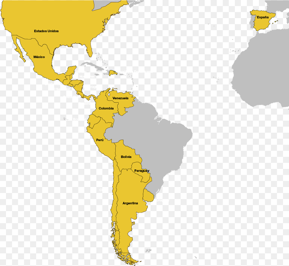 Latin America And The Caribbean, Atlas, Chart, Diagram, Map Free Transparent Png