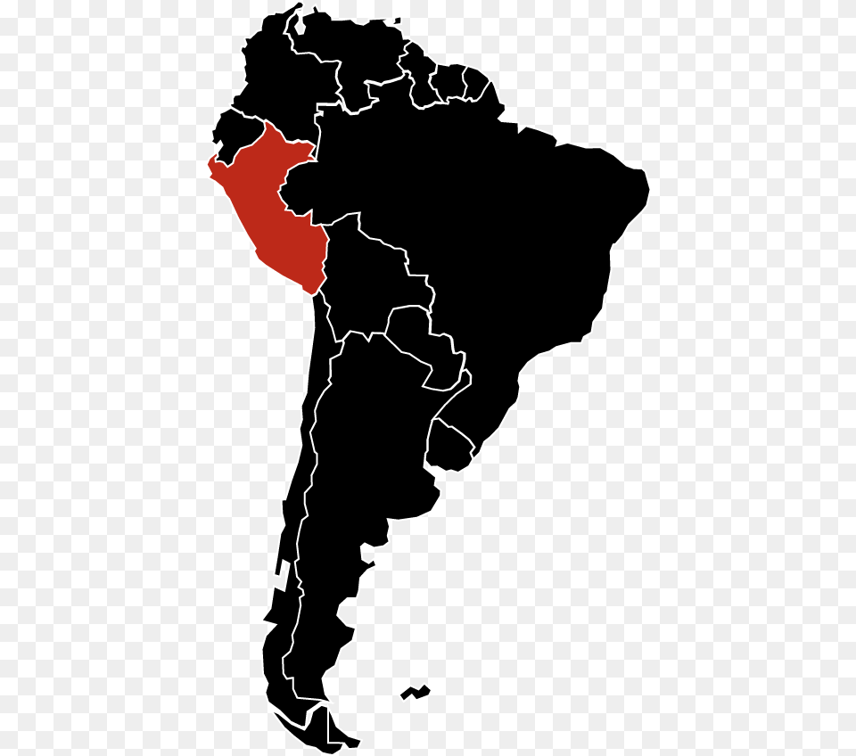 Latin America Map, Chart, Plot, Atlas, Diagram Free Png Download