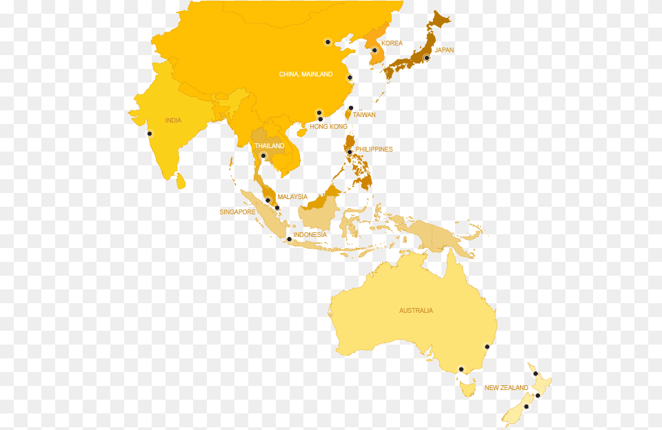 Latin America Map Of Asia Grey, Atlas, Chart, Diagram, Plot Free Transparent Png