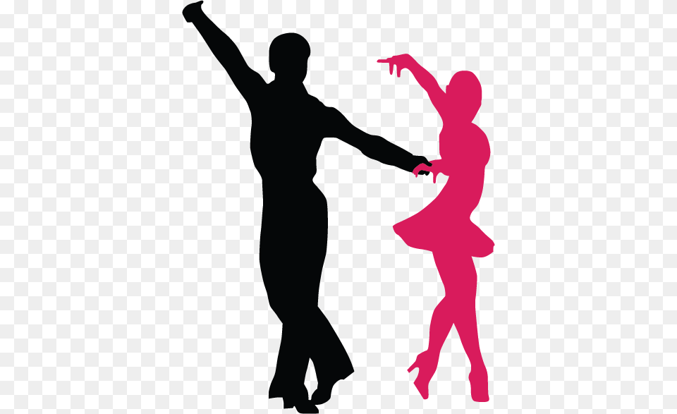 Latin Clipart Swing Dance, Dancing, Leisure Activities, Person, Silhouette Png Image