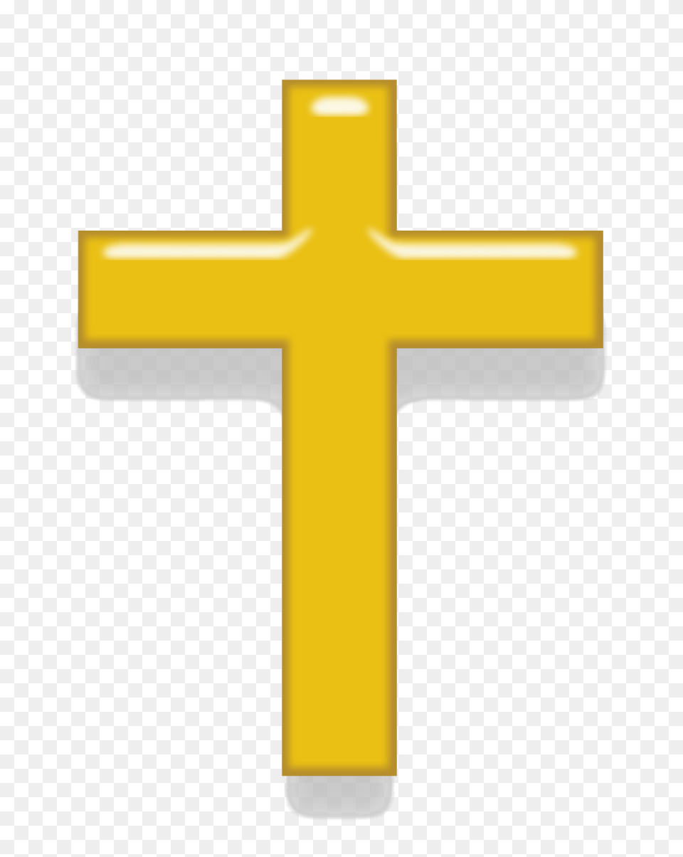 Latin Cross Gold Cross, Symbol Png Image