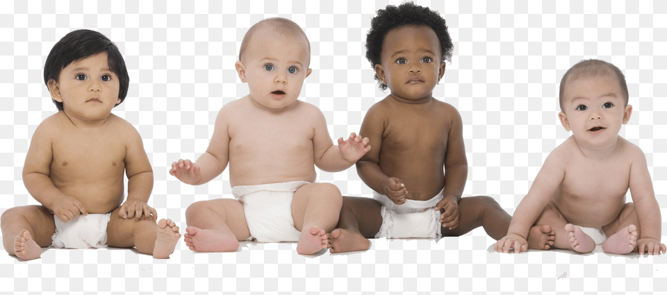 Latino Baby In Diaper, Person, Face, Head, Photography Free Png