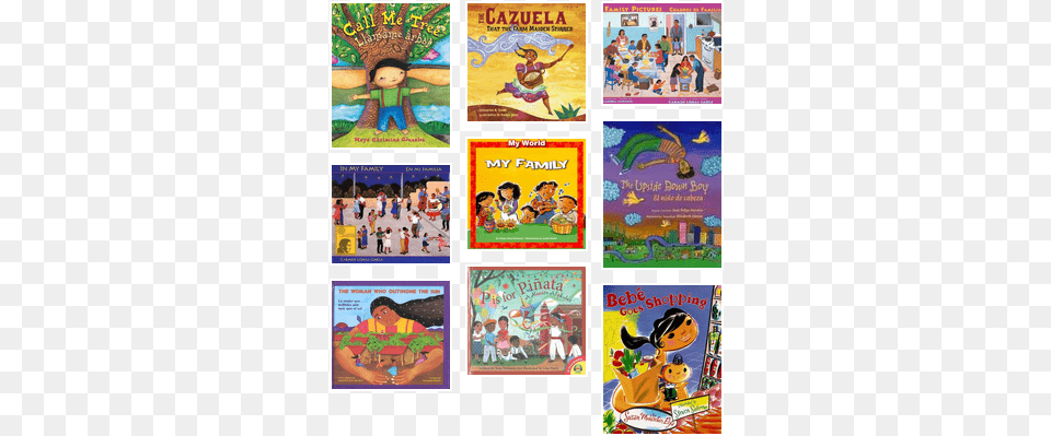 Latino Hispanic Heritage Cuadros De Familia Book, Comics, Publication, Advertisement, Poster Free Png Download