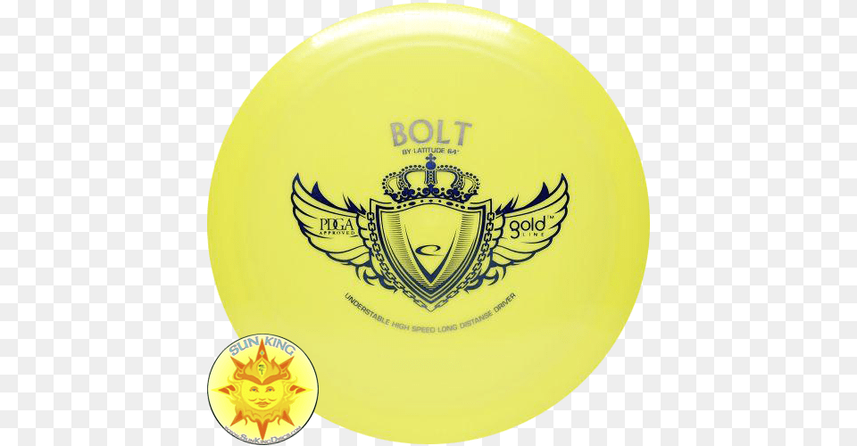 Latitude 64 Ballista Gold Line, Toy, Logo, Badge, Frisbee Free Transparent Png