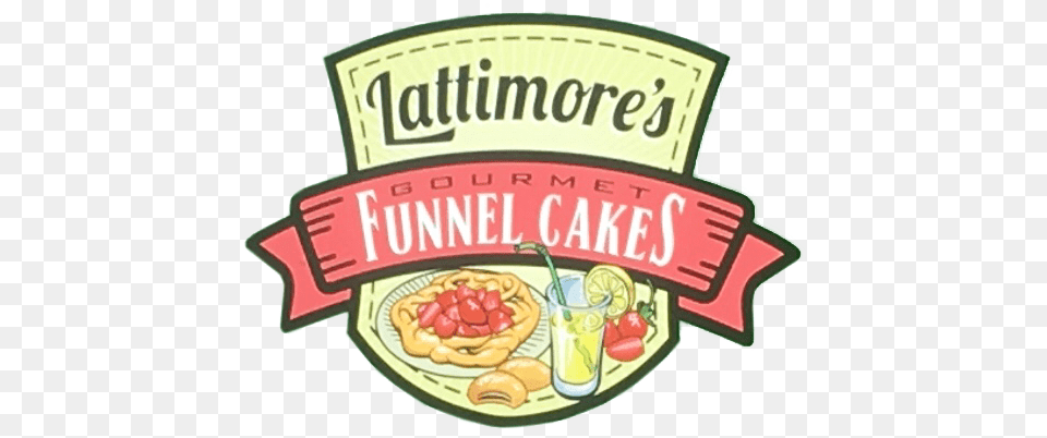 Lattimores Funnel Cakes Funnel Cakes, Food, Lunch, Meal, Ketchup Png Image