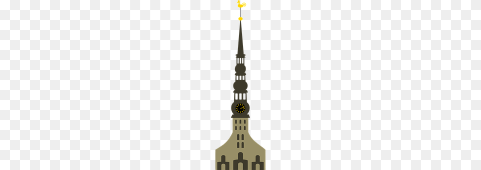 Latvia Architecture, Building, Clock Tower, Spire Png Image