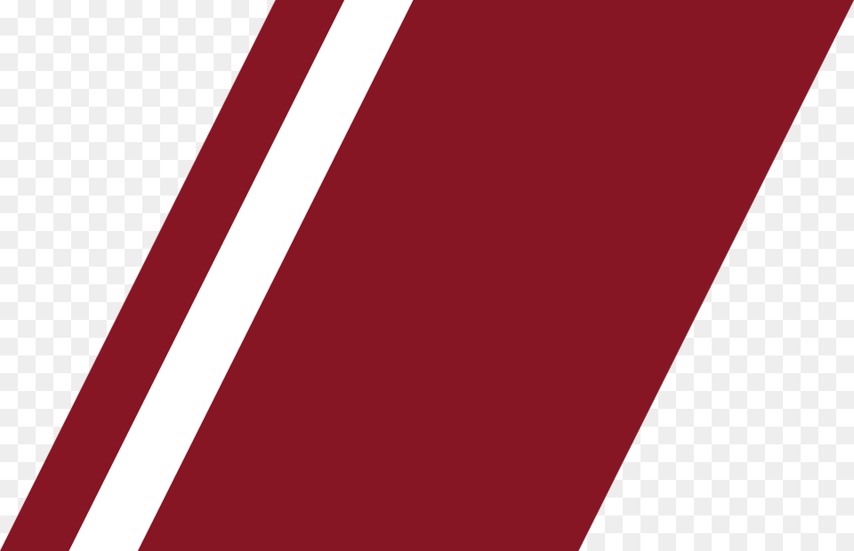 Latvian Coast Guard Racing Stripe, Maroon Free Png