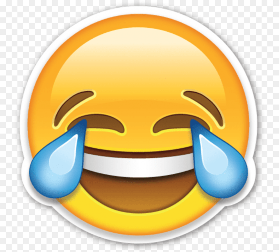 Laugh Cry Emoji Transparent, Cutlery, Spoon, Helmet, Tape Free Png