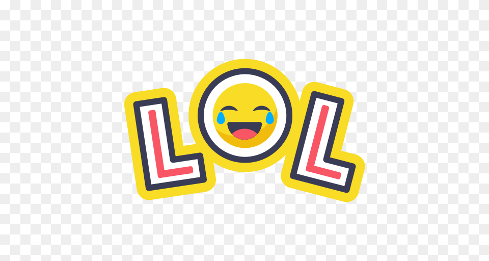 Laugh Layer Lol Photo Smiley Sticker Word Icon, Logo, Face, Head, Person Free Png