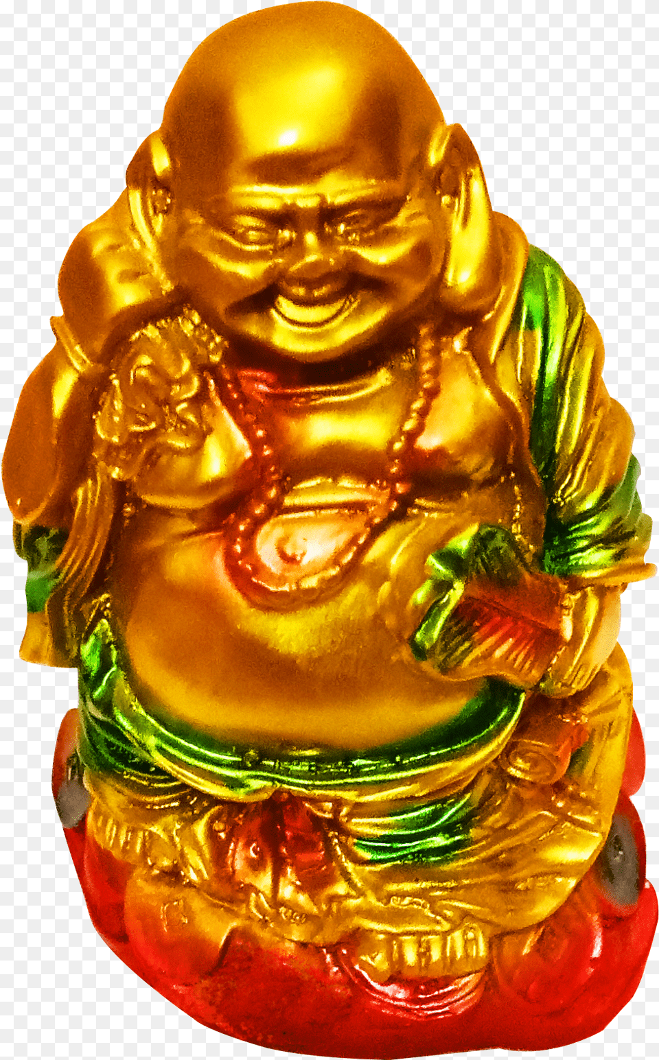 Laughing Buddha Statue Golden Color Image Vector Gautama Buddha, Adult, Art, Male, Man Free Png