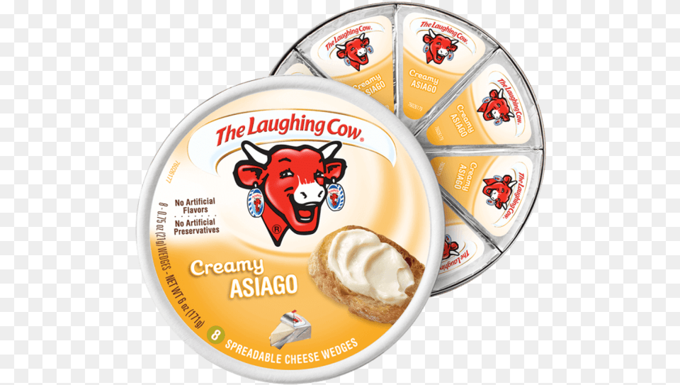 Laughing Cow Cheese And Crackers, Cream, Dessert, Food, Ice Cream Free Png Download