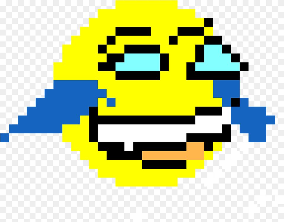 Laughing Crying Face Emoji Kawaii Burger Pixel Art Png