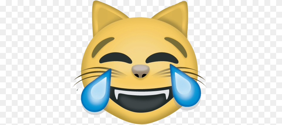 Laughing Emoji Clipart Cat Face With Tears Of Emoji, Clothing, Hardhat, Helmet, Animal Free Png Download
