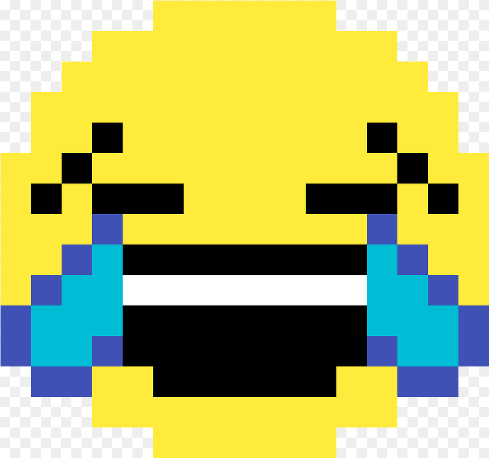 Laughing Emoji Pixel Art Free Transparent Png