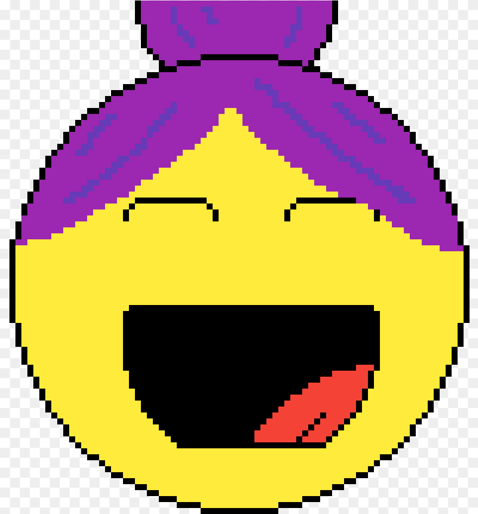 Laughing Emoji Smiley, Purple Png