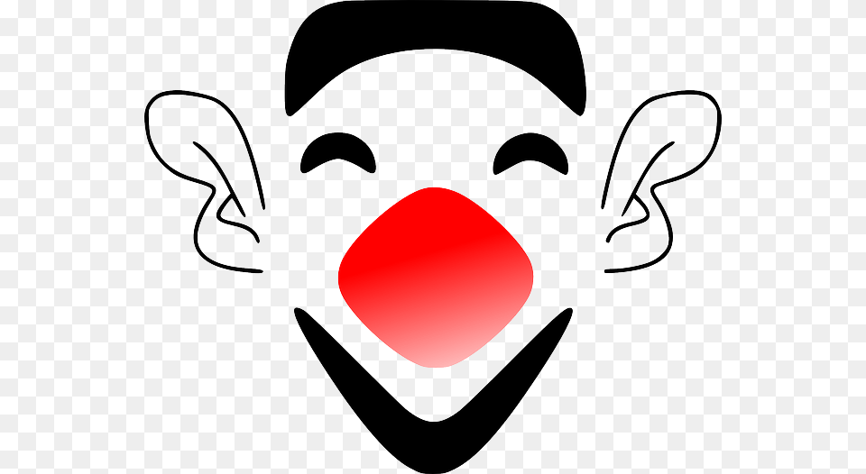 Laughing Face, Clown, Performer, Person, Mime Free Png Download