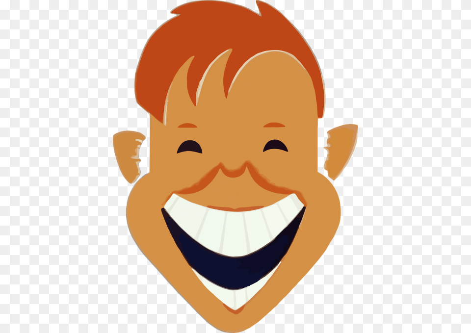 Laughing Man Boycomic Boy Laughing Clip Art, Baby, Person, Face, Head Free Transparent Png