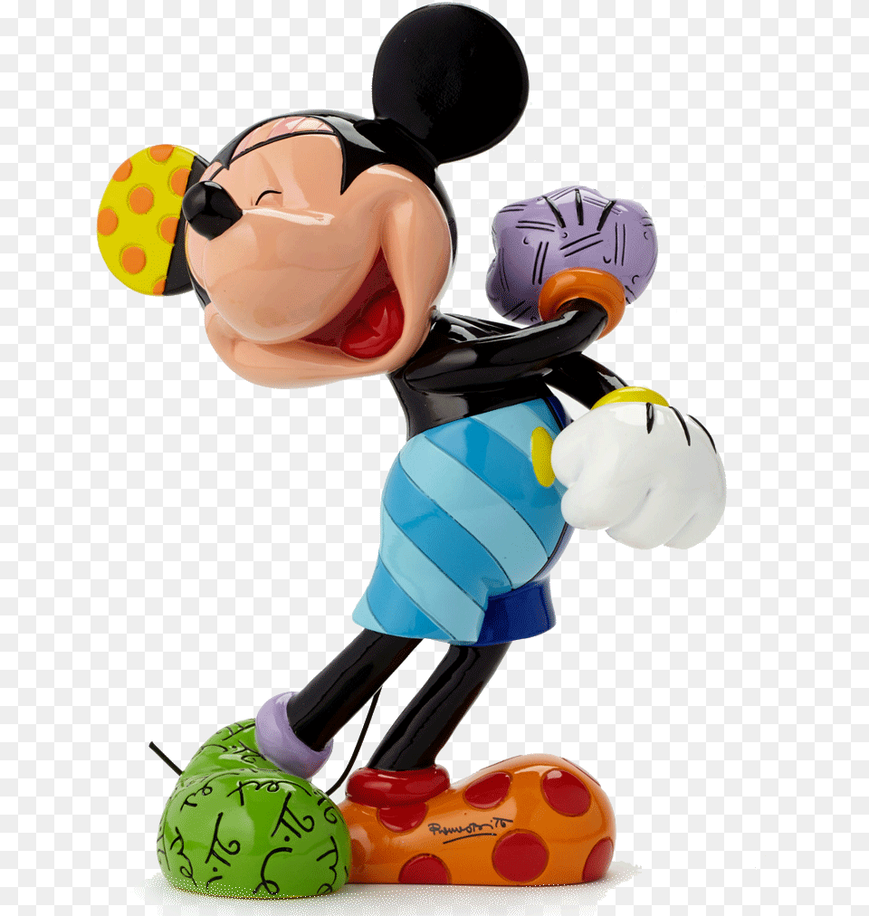 Laughing Mickey Enescomickey Mouse, Figurine, Toy, Face, Head Free Png