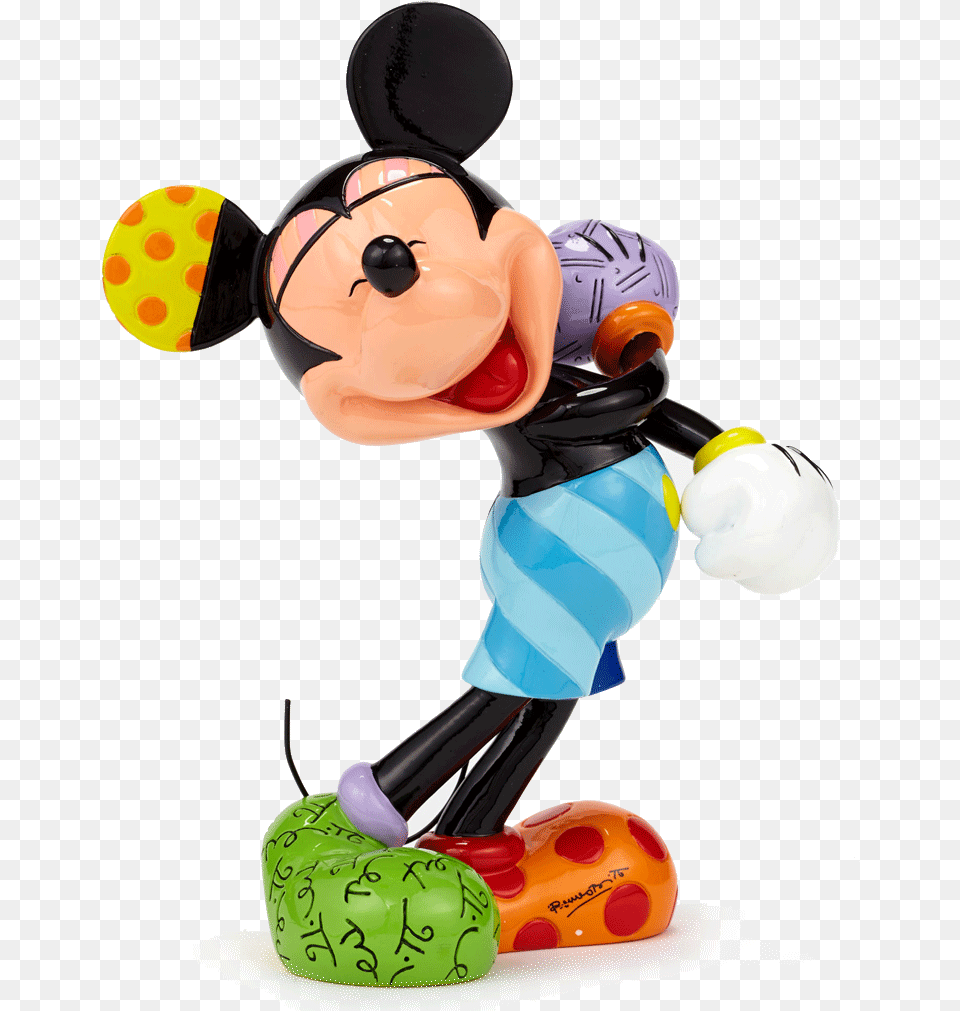 Laughing Mickey Mouse Bouquet Maris Amp Britto With The Laughing Mickey Mouse, Figurine, Toy, Face, Head Free Png