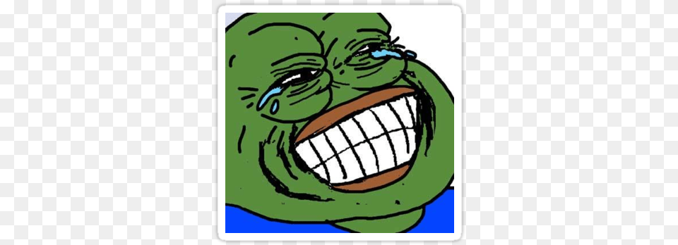 Laughing Pepe Donald O39connor Sonald Trump Cuando Pepe Laughing, Green, Body Part, Mouth, Person Free Png