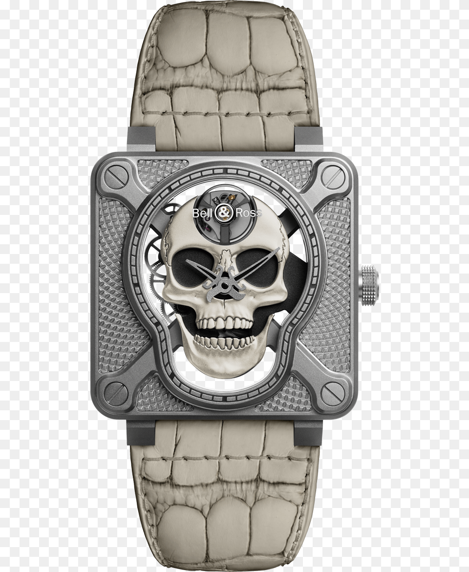 Laughing Skull Bell Ross, Arm, Body Part, Person, Wristwatch Png