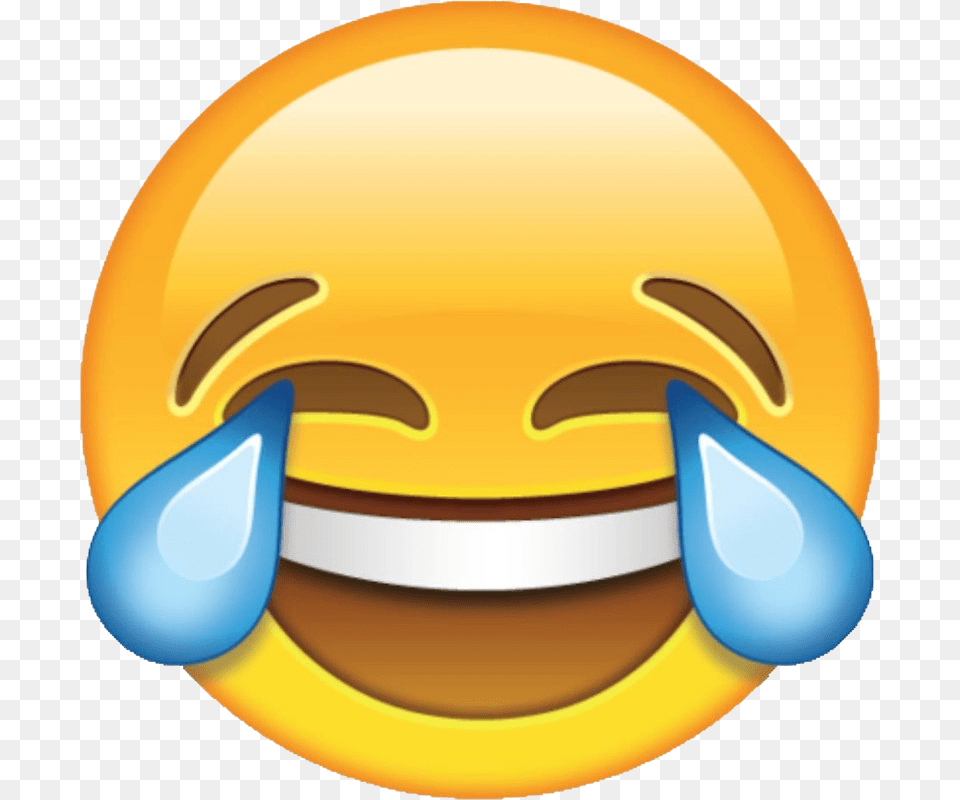 Laughter Face With Tears Of Joy Emoji Emoticon Clip Laughing Emoji Jpg, Helmet Free Png Download