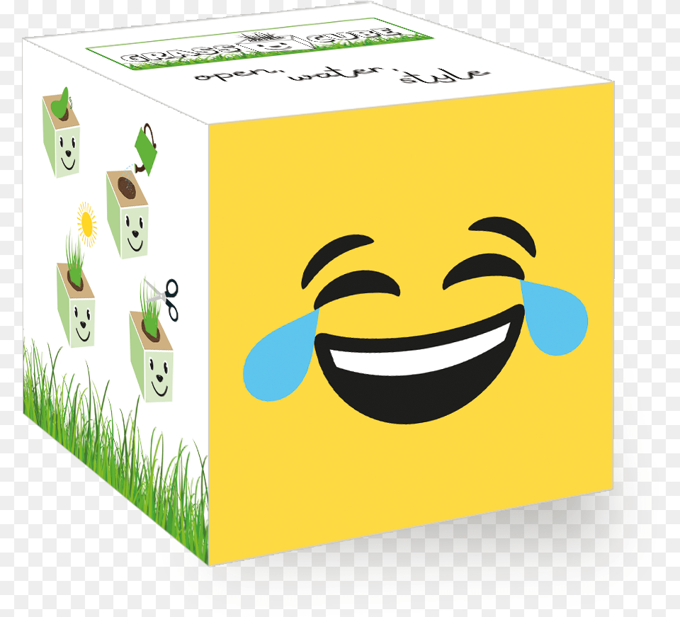 Laughter Tears Cubes Emojis, Box, Cardboard, Carton, Face Png