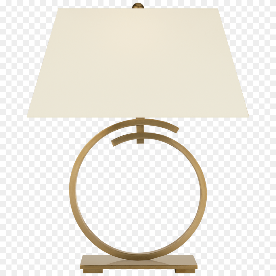 Launceton Large Ring Table Lamp In Antique Burn Lampshade, Table Lamp Png