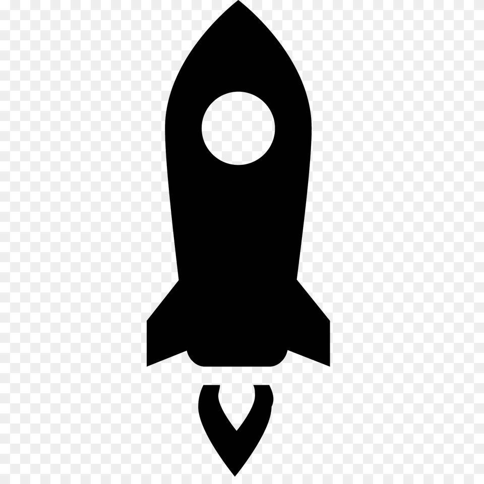 Launch Icon, Gray Png Image