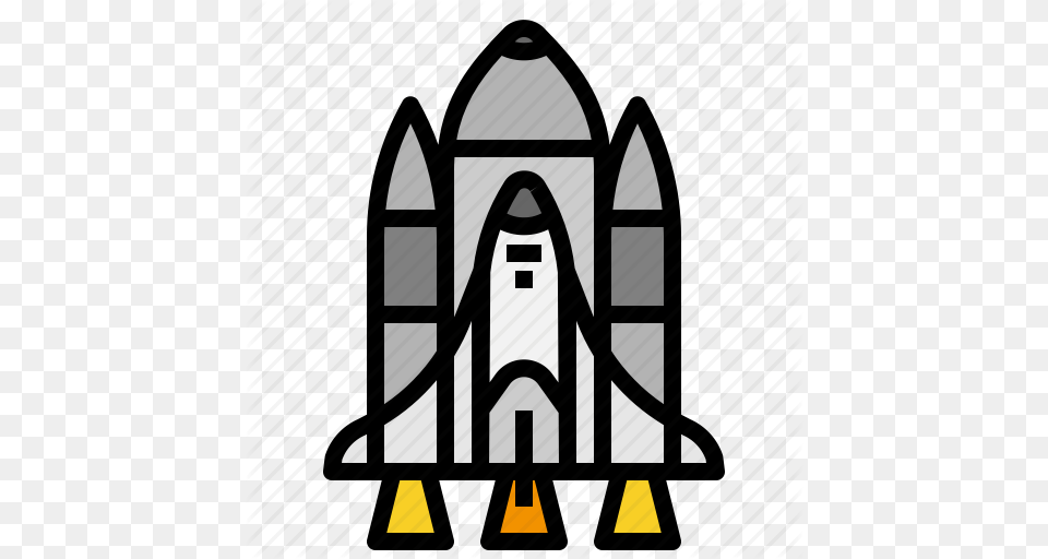 Launch Rocket Ship Space Transport Transportation Icon, Aircraft, Spaceship, Vehicle, Space Shuttle Free Transparent Png