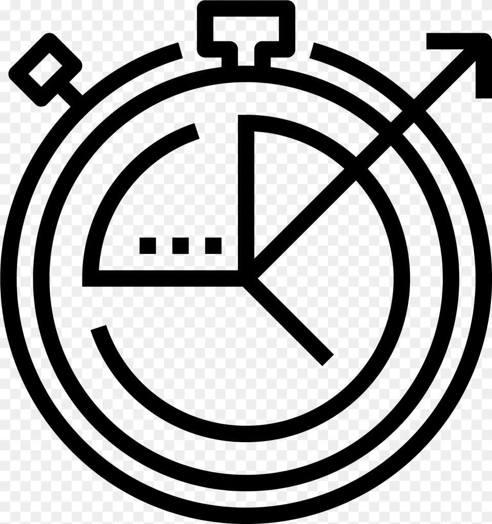 Launch Time Icon Time And Goal Icon, Gray Free Png
