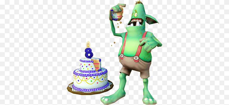 Launching Brand New Birthday Items In The Crown Wizard 101 Goblin, Birthday Cake, Cake, Cream, Dessert Free Png