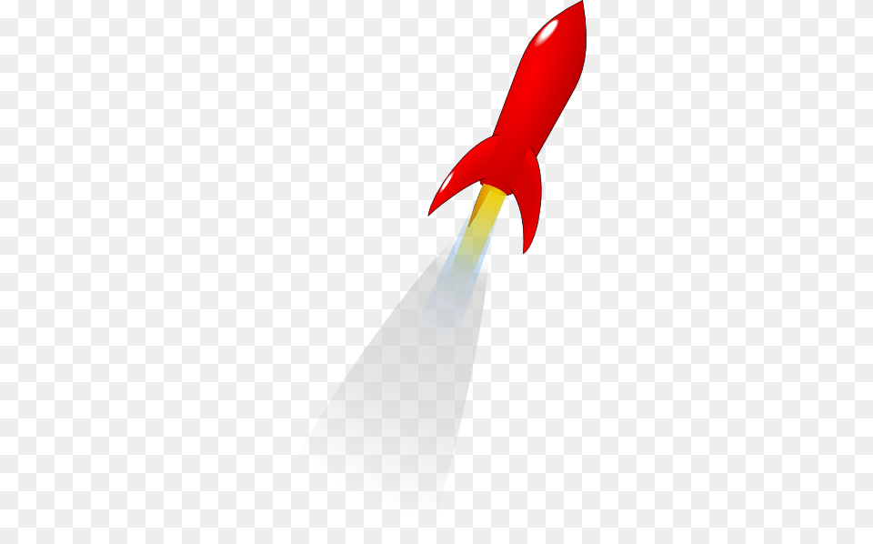 Launching Red Rocket Clip Art For Web, Weapon, Device Free Transparent Png