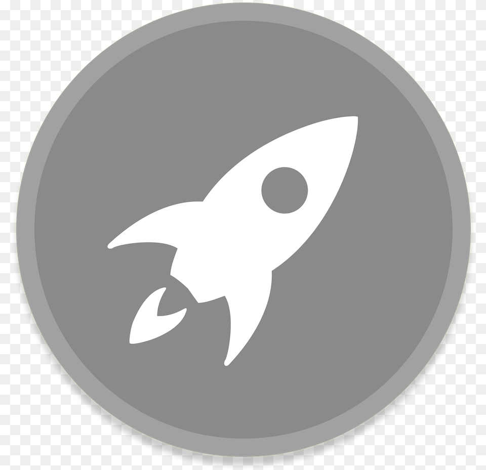 Launchpad Rocket Icon Button Ui System Apps Iconset Transparent Rocket Icon White, Animal, Sea Life Free Png Download