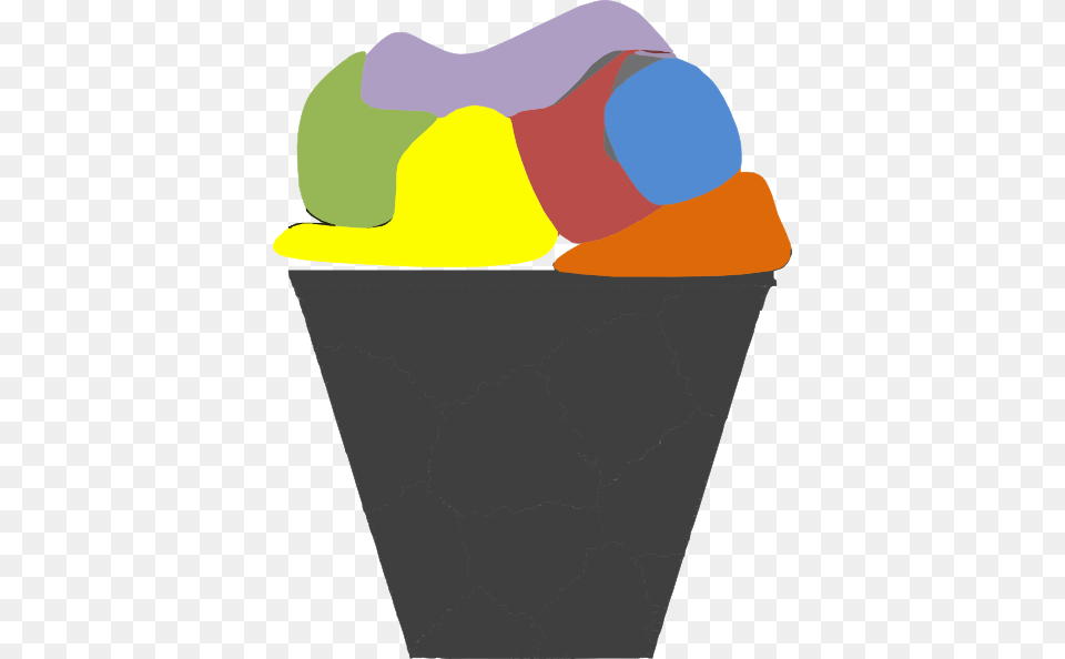 Laundry Basket Clip Art, Cream, Dessert, Food, Ice Cream Png Image