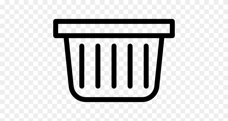 Laundry Basket Icons, Shopping Basket, Stencil, Drain, Gas Pump Free Png Download