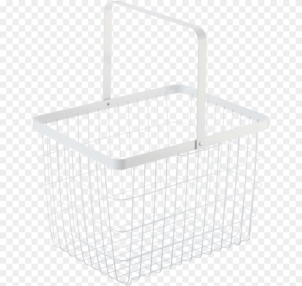 Laundry Basket Storage Basket, Crib, Furniture, Infant Bed, Shopping Basket Free Transparent Png