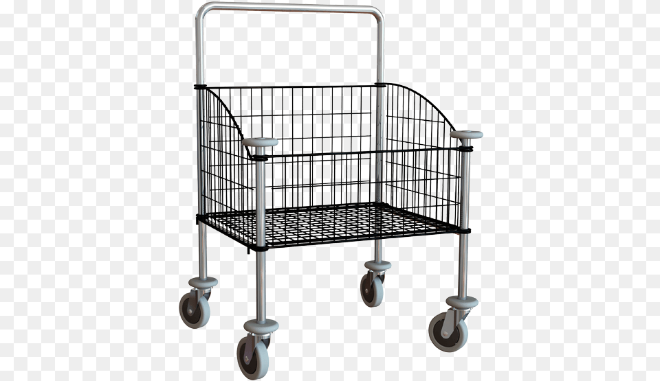 Laundry Basket Tp Shopping Cart, Shopping Cart, Furniture, Crib, Infant Bed Free Png