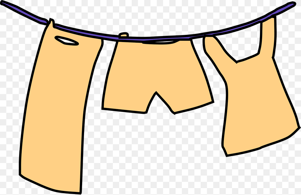 Laundry Clipart, Clothing, Shorts, Underwear Free Png Download