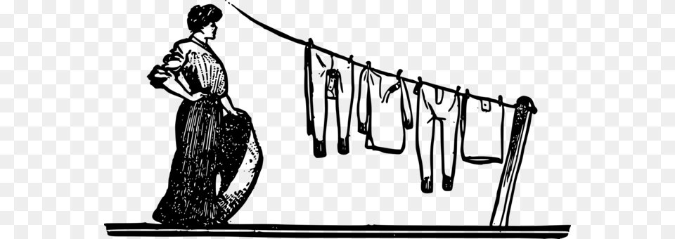 Laundry Clothes Line Clothing Washing Machines, Gray Png