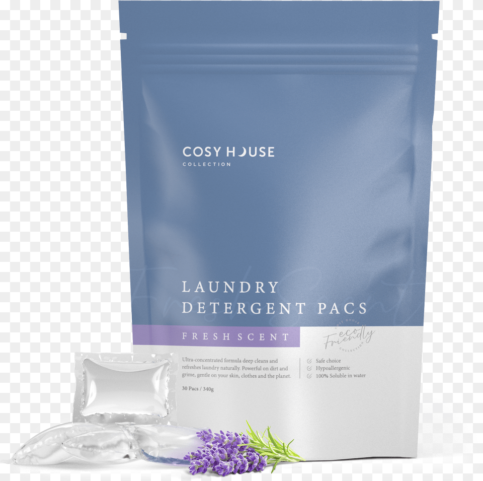 Laundry Detergent Pacs English Lavender, Advertisement, Herbal, Herbs, Plant Free Transparent Png