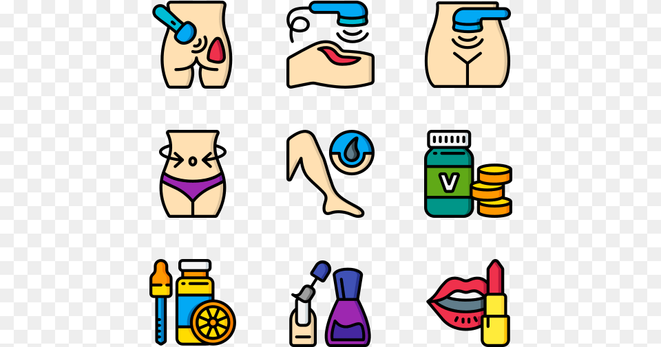 Laundry Icon Vector, Cosmetics, Lipstick Free Png Download