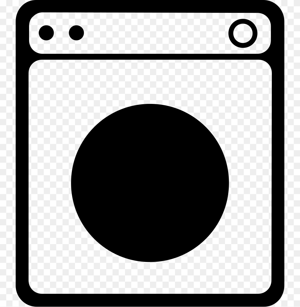 Laundry Machine Icon, Appliance, Device, Electrical Device, Washer Free Transparent Png