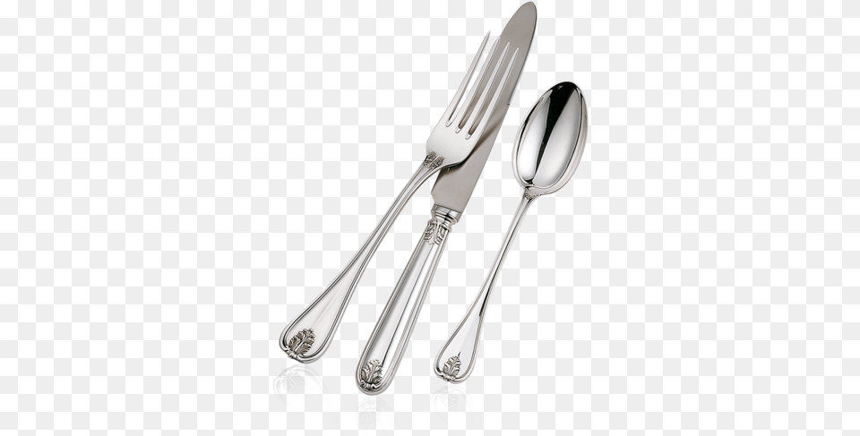 Laura Place Setting Posate Argento Buccellati, Cutlery, Fork, Spoon Png Image