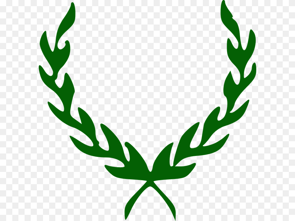 Laurel Clipart, Green, Leaf, Plant, Emblem Free Png