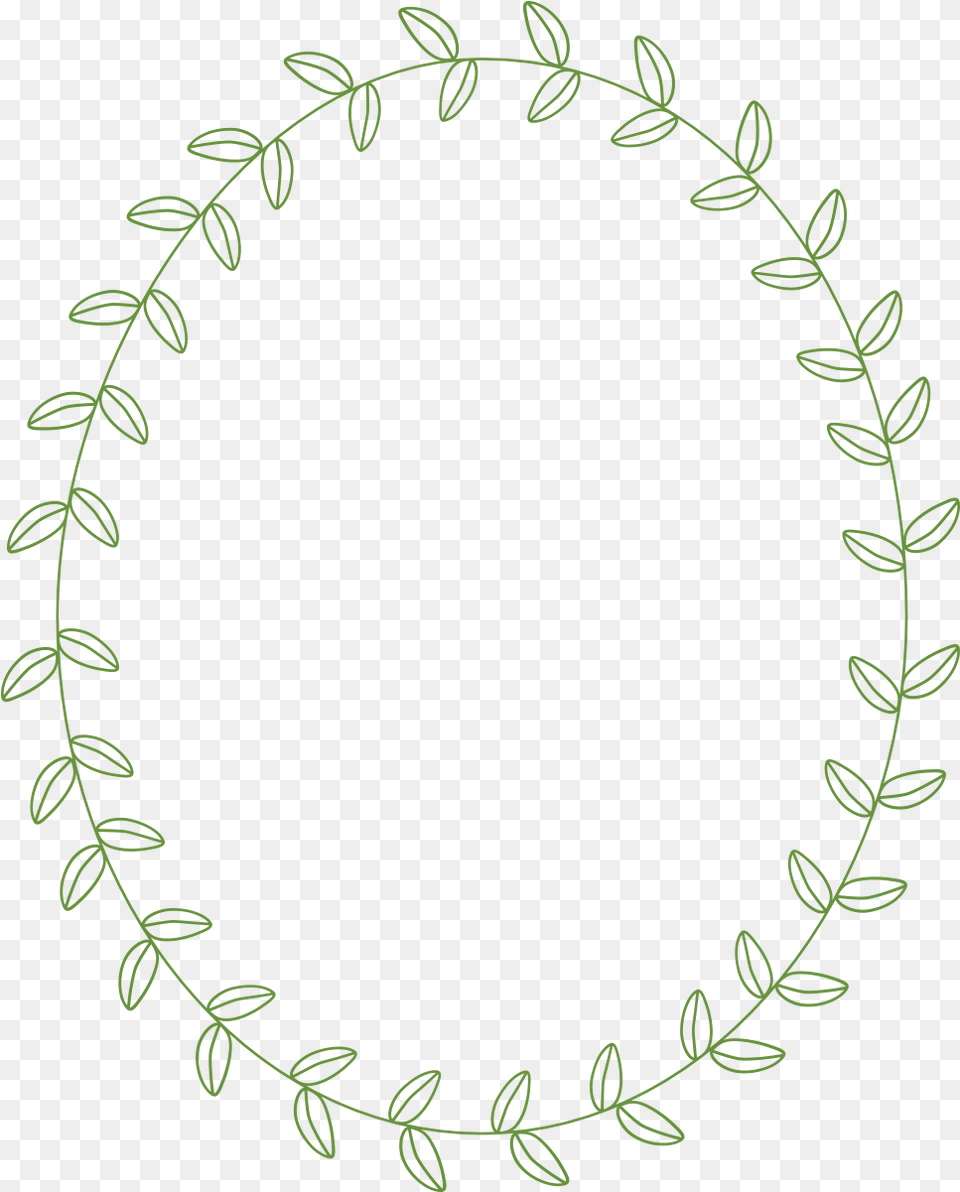 Laurel Clipart Clip Art, Oval, Pattern, Plant, Green Free Png