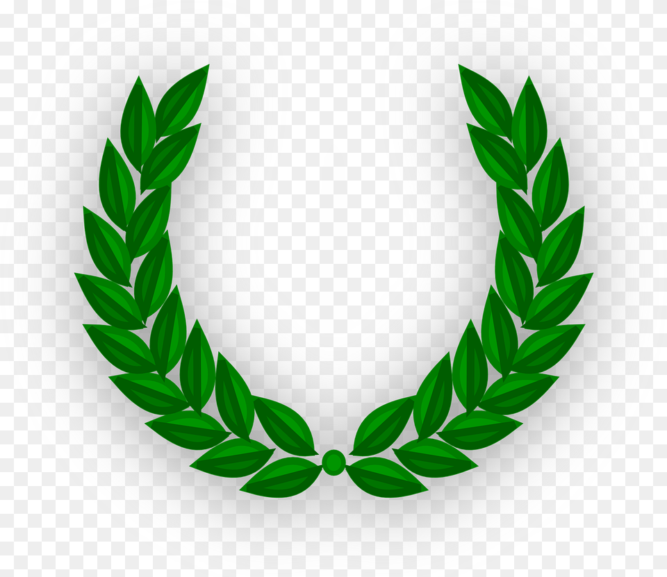 Laurel Crown, Leaf, Plant, Plate, Horseshoe Png