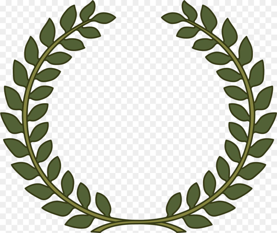 Laurel Vine Clipart Laurel Wreath, Oval, Green Free Transparent Png
